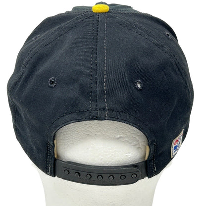 Gorra de béisbol vintage de los Michigan Wolverines de los años 90, azul, de la Universidad NCAA