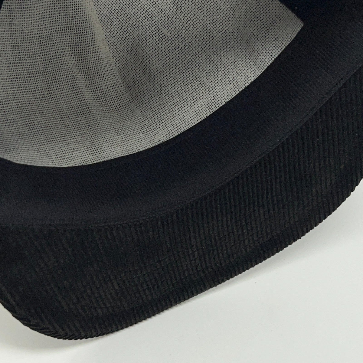 Vintage Hillcrest Invitational Black Corduroy Rope Snapback Baseball Hat Cap
