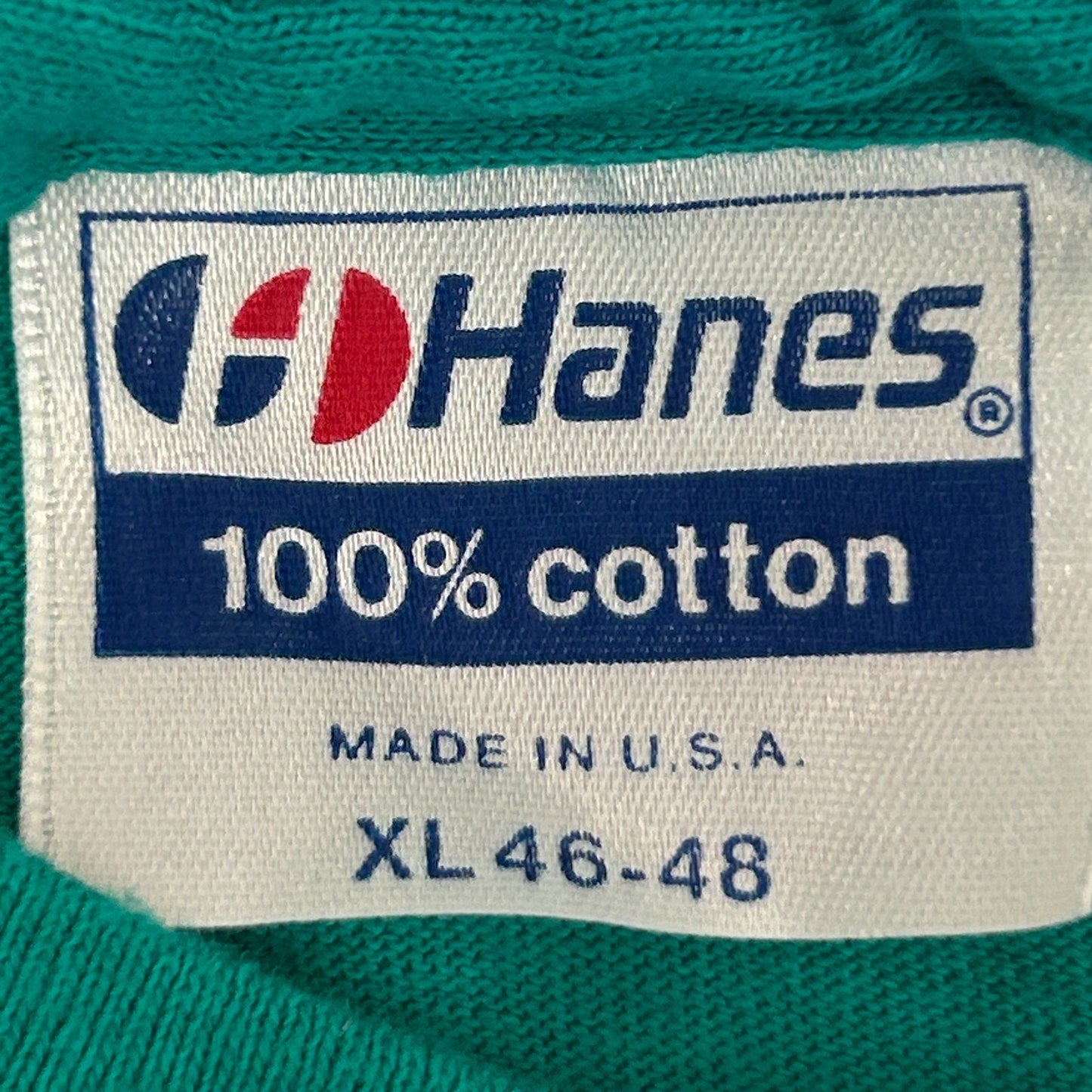 Vintage Hidden Villa Camp T Shirt Mens L Large Green 80s Farm California USA Tee