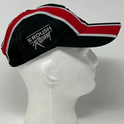 Vintage Y2Ks NASCAR Greg Biffle Grainger Racing Hat Cap Black Strapback Roush