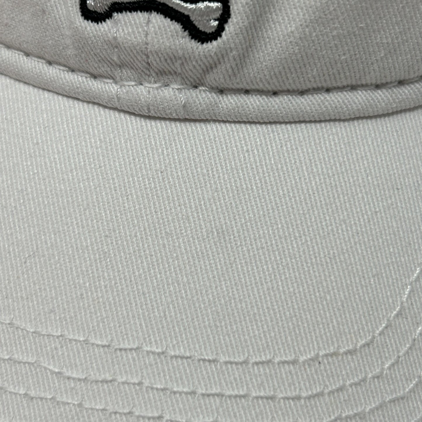 Psycho Bunny Dad Hat Baseball Cap Unstructured 6 Panel Strapback White
