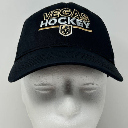 Las Vegas Golden Knights 2018 Hat Baseball Cap Adidas Hockey Strapback Black