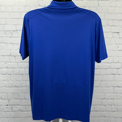 Circus Circus Las Vegas Casino Polo Shirt XL X-Large Blue UPF 50 Embroidered