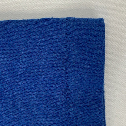 Vintage 80s UNR University of Nevada Reno T Shirt Wolf Pack Blue USA XL X-Large