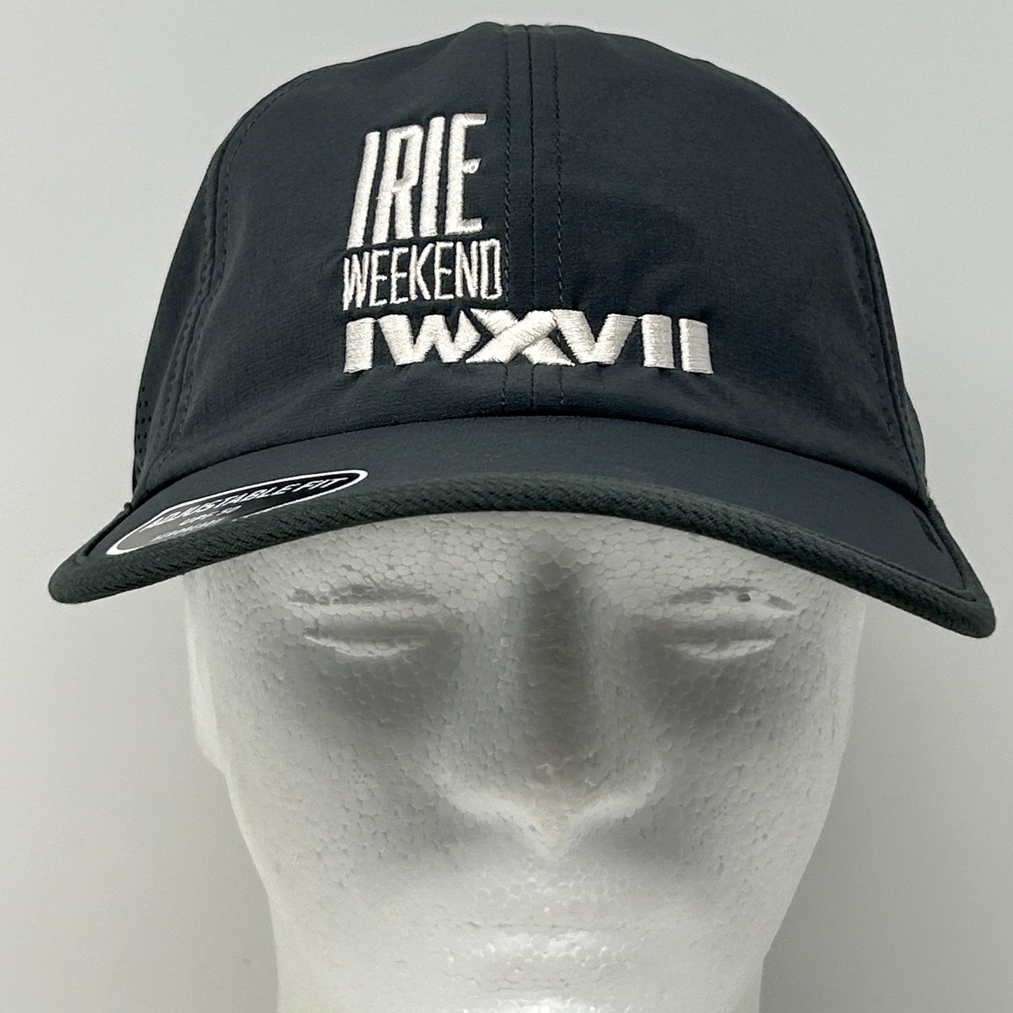 Irie Weekend Adidas Hat Cap Golfing Superlite 2 Aeroready UPF 50 Strapback Gray