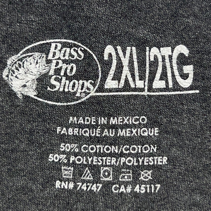 Bass Pro Shops Reno Nevada Stakes Are High T Shirt 2XL XXL Cowboy Rodeo Tee