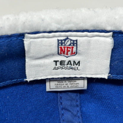 Gorra de béisbol con correa trasera azul de los Indianapolis Colts Trapper con orejeras de la NFL para invierno