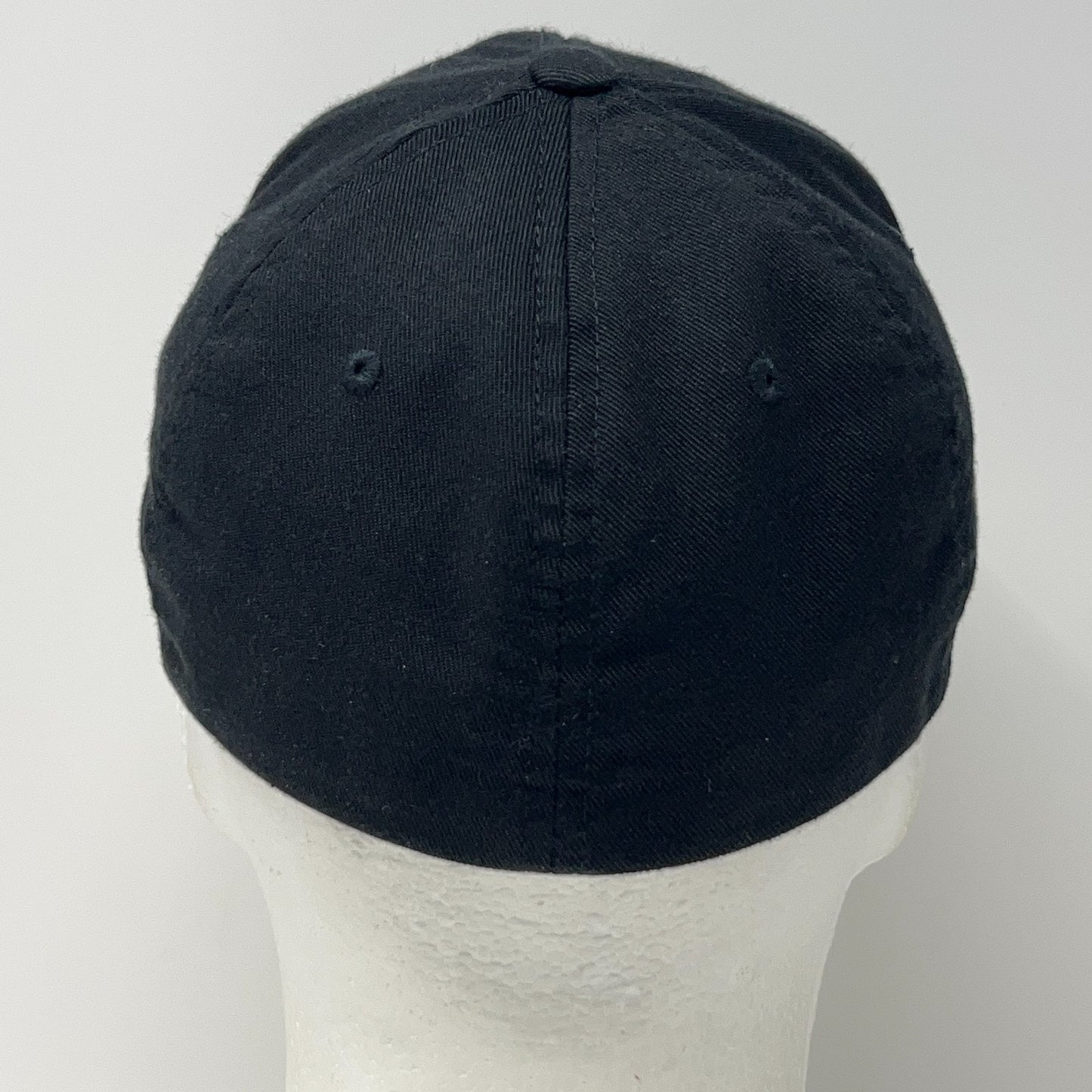 Homeboy Industries Hat Baseball Cap 6 Panel Black On Black FlexFit S-M