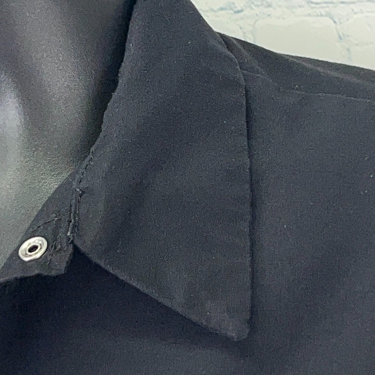 Arcade Fire Roadie Button Front Shirt Local Crew We Tour Black Mens XL X-Large