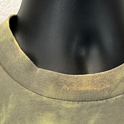 Vintage 90s Jimmy Buffett Barometer Soup Tour T Shirt 1995 Concert Green L Large