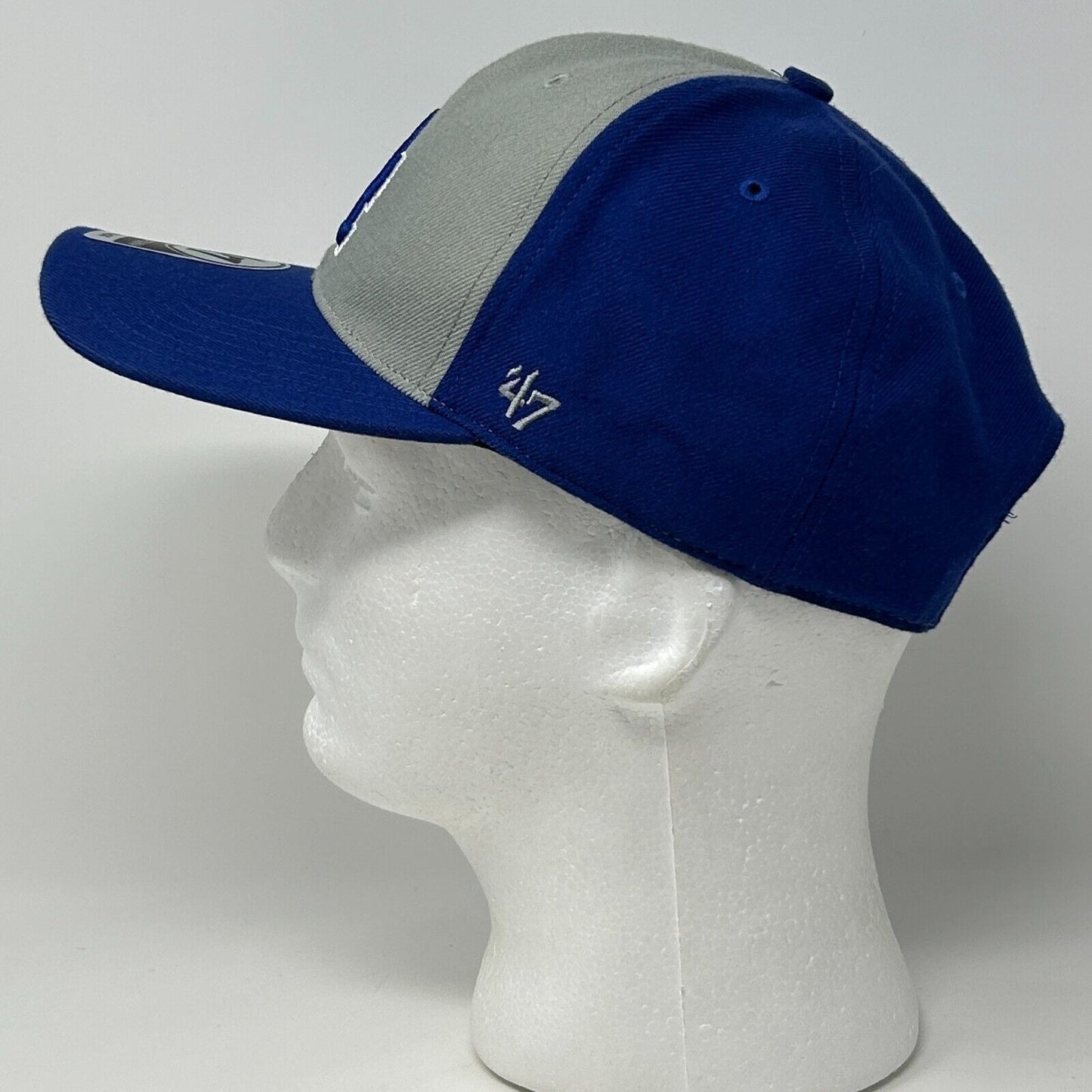 Los Angeles LA Dodgers Baseball Cap Hat Blue Gray 47 Brand Captain Snapback MLB