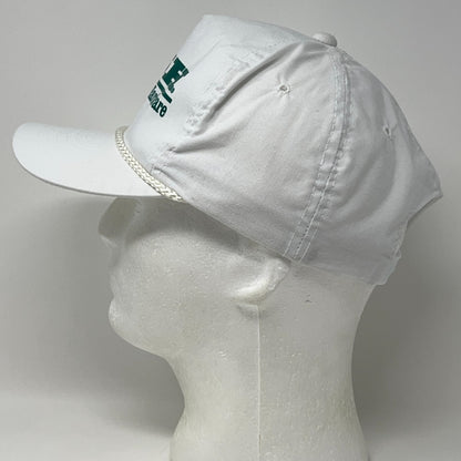 Vintage OSH Orchard Supply Hardware Hat Baseball Cap Rope Corded Snapback White