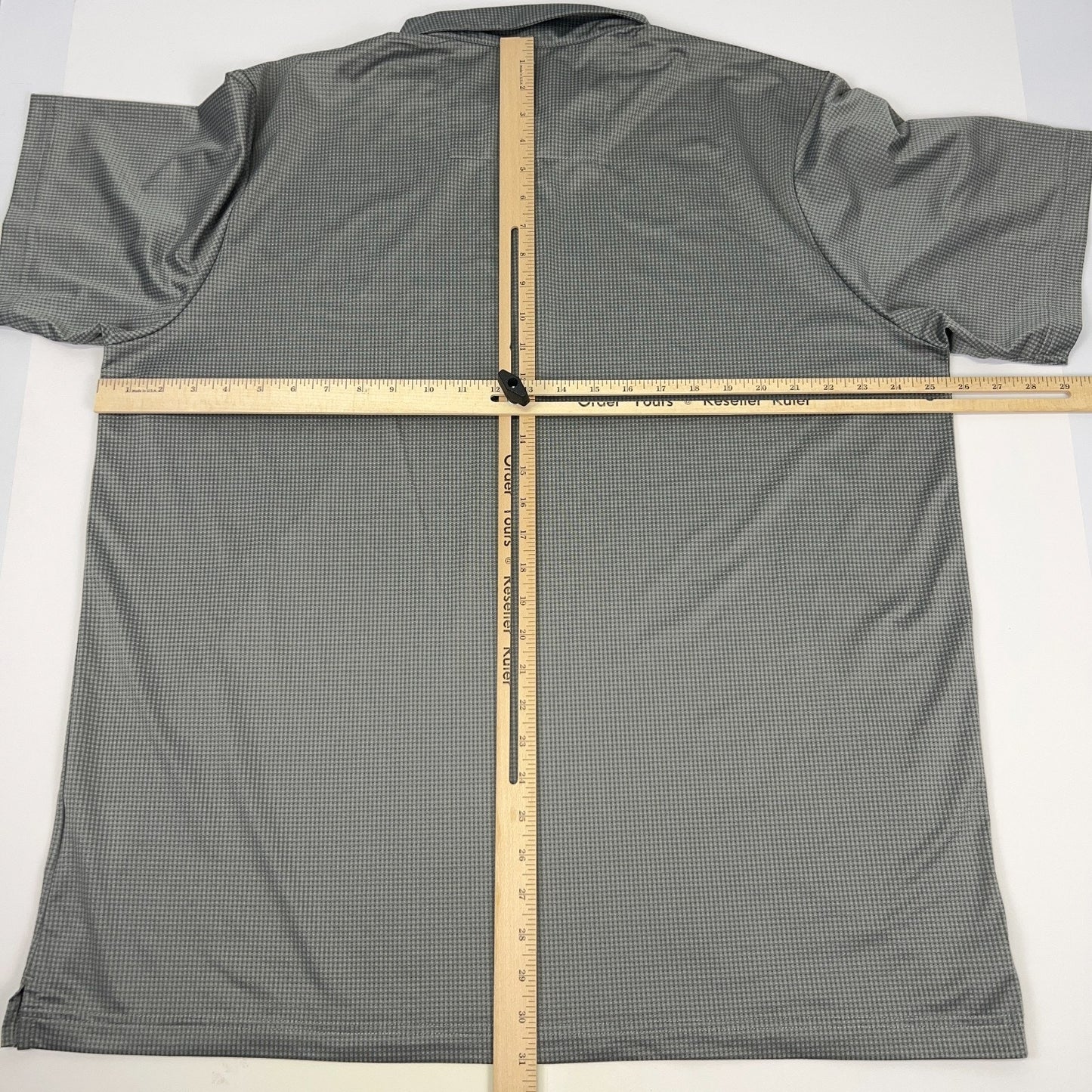 Cleveland Browns Brownie the Elf Polo Shirt Gray Antigua Golfer Mens XL X-Large