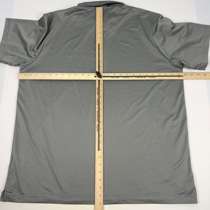 Cleveland Browns Brownie the Elf Polo Shirt Gray Antigua Golfer Mens XL X-Large