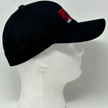 Vintage WRV Surfboards Baseball Hat Cap Wave Riding Vehicles Black FlexFit L-XL