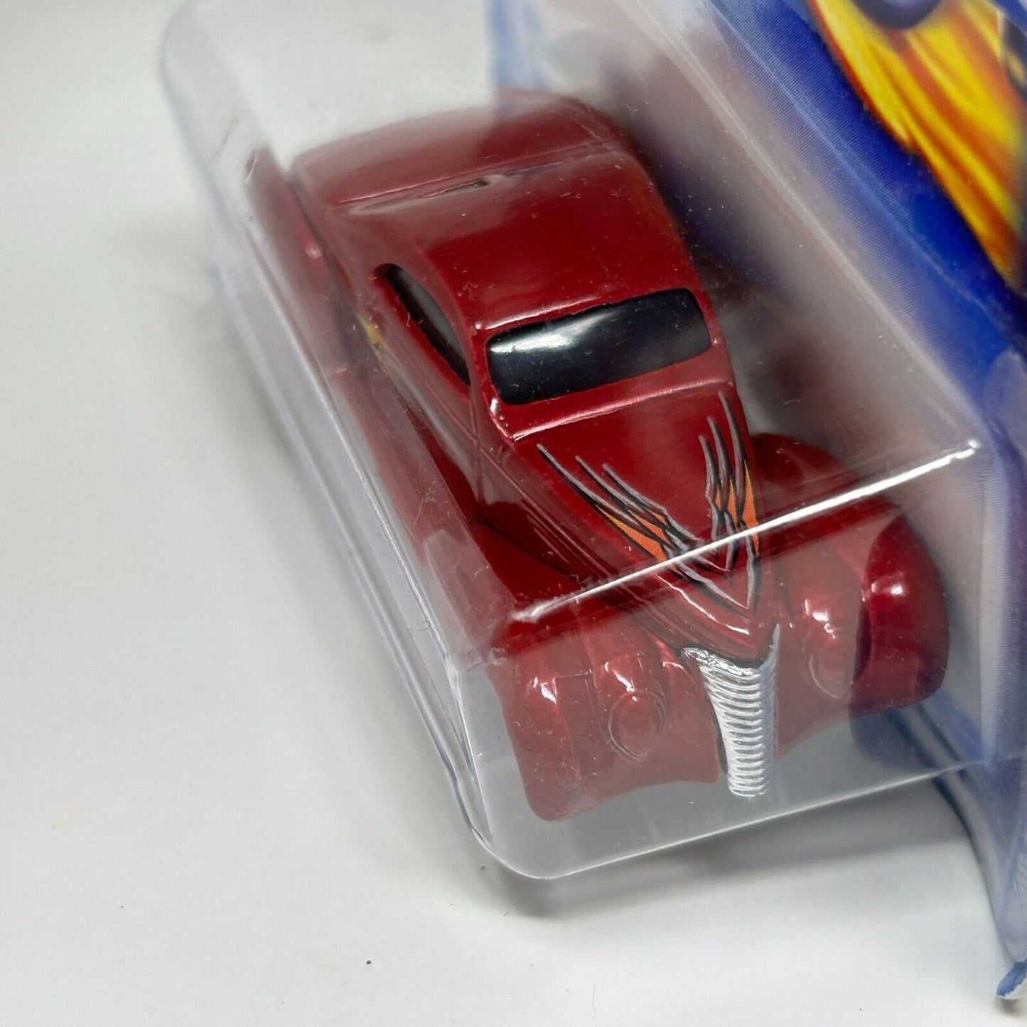 Swoop Coupe Hot Wheels Diecast Car 1937 Lincoln Zephyr Red Vintage 2003 New