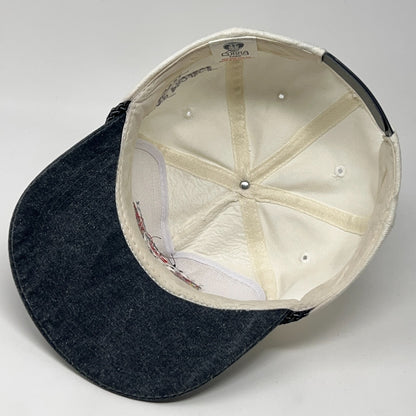 Vintage Y2Ks BNSF Memphis Thayer Project Hat Baseball Cap Railway Snapback White