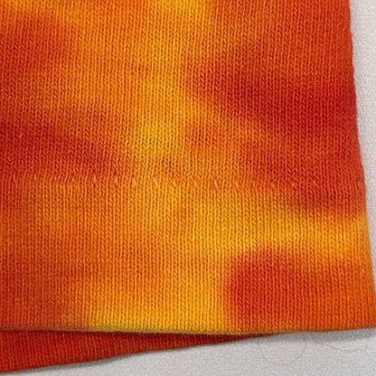 Vintage Joes Crab Shack T Shirt Mens L Large Orange 90s Peace Love and Crabs USA