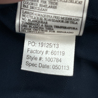 UFC Polo Shirt MMA Mixed Martial Arts Golf Short Sleeve Antigua Blue XL X-Large