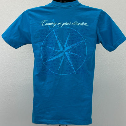 Billy Currington 2009 Tour T Shirt Coming In Your Direction Country Blue S Small