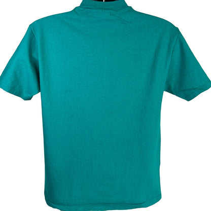 Camiseta vintage de los años 80 Killah Whiffah Won Bok Kim Chee para hombre, color verde, talla mediana, hawaiana