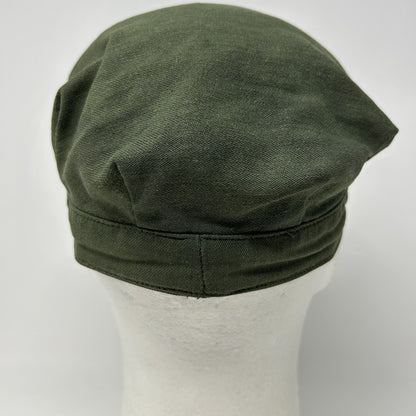 Vintage USMC Marines Utility Cover Hat OD Olive Green Military Cap 6 7/8