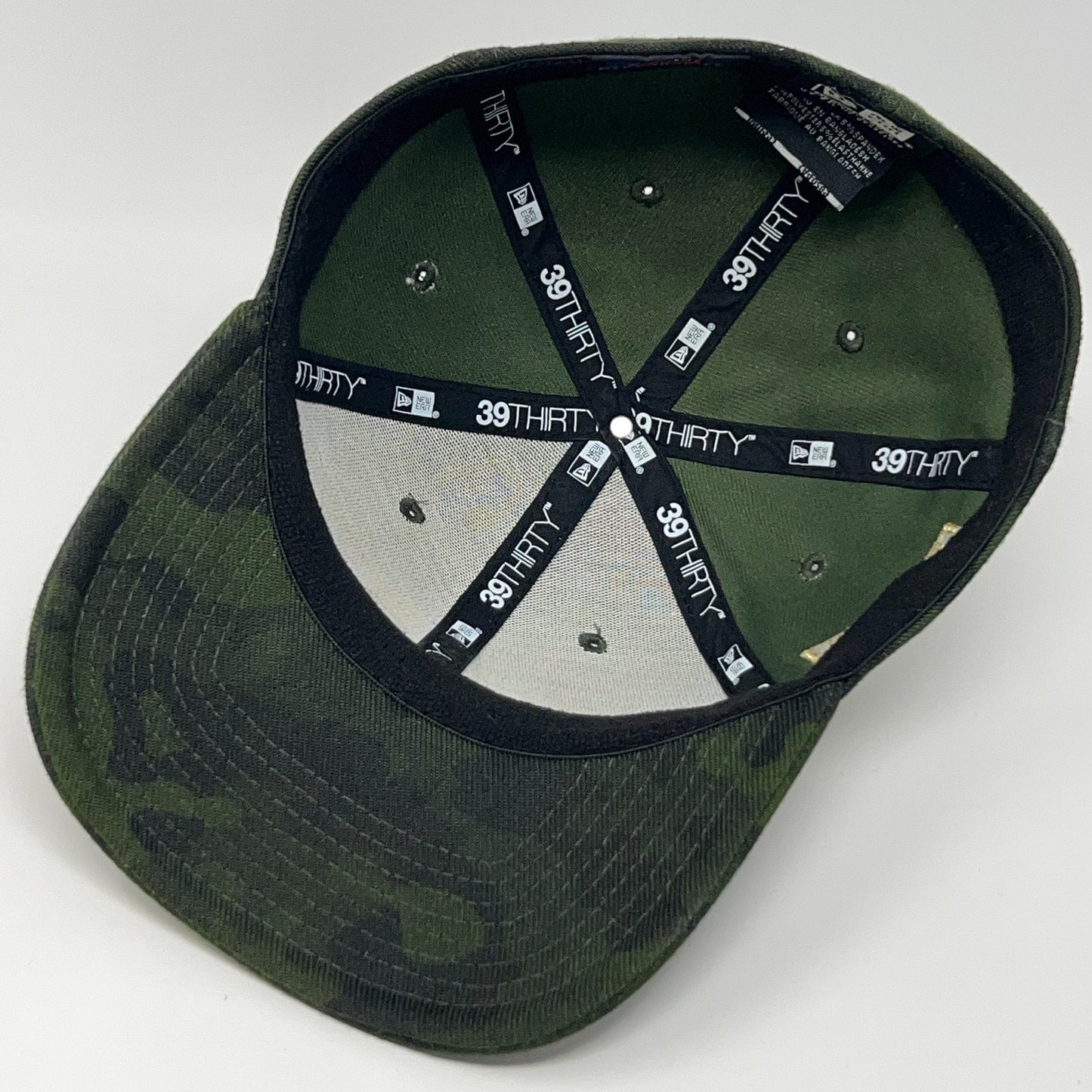 Arizona Diamondbacks Armed Forces Hat Baseball Cap New Era Green Flex Fitted M-L