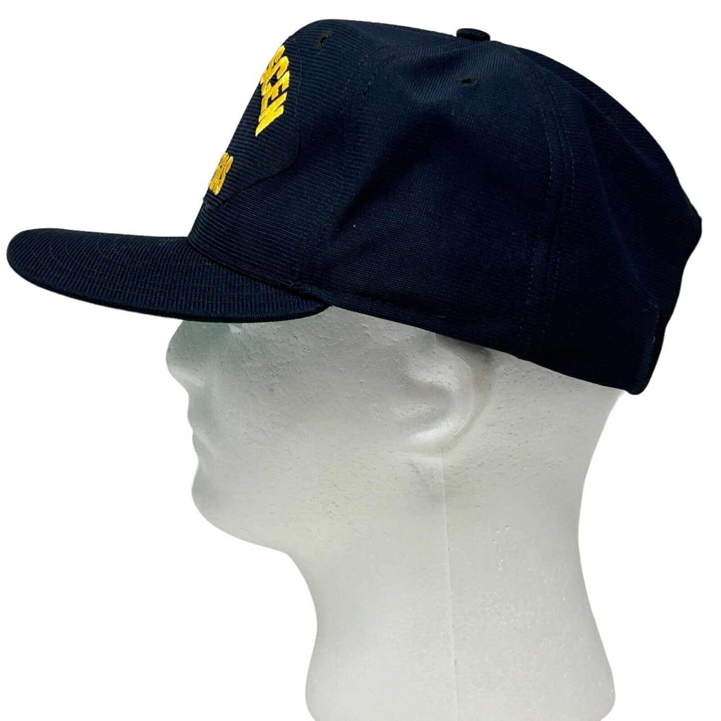 Vintage NAVRESCEN Baseball Hat Cap Las Vegas Naval Reserve Center Blue New Era