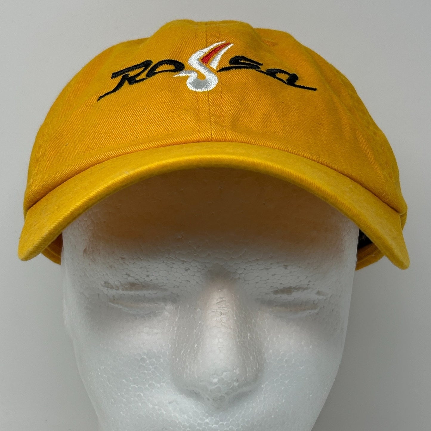 TaylorMade Rossa Putters Dad Hat Cap Golfer Golfing Yellow Strapback 6 Panel