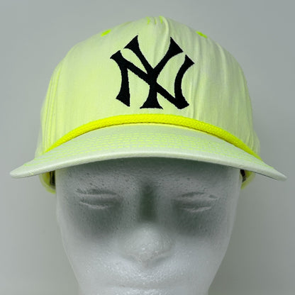 New York NY Yankees Hat Baseball Cap MLB American Needle Snapback Neon Yellow