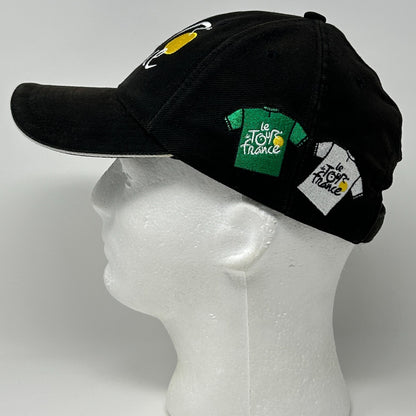 Le Tour de France Hat Baseball Cap Bicycle Race Cycling Cycler Strapback Black