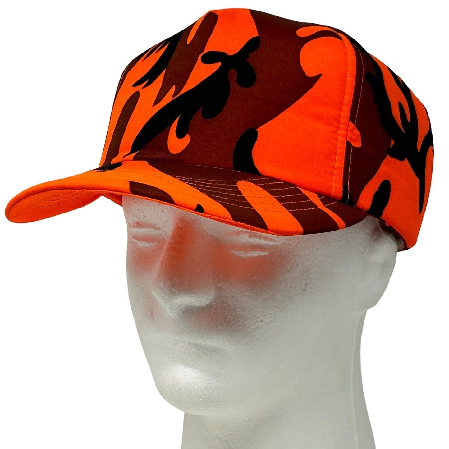 Winchester Camo Vintage 90s Baseball Hat Cap Hunting Hunter Orange Camouflage