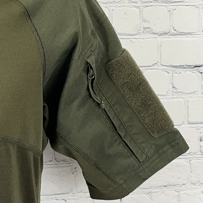 Condor Combat 1/4 Quarter Zip T Shirt S Small Green Short Sleeve Tactical Tee