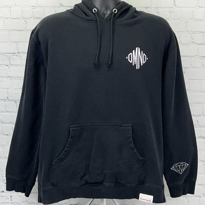 Diamond Supply Co DMND Hoodie XL X-Large Black Hooded Sweatshirt Streetwear
