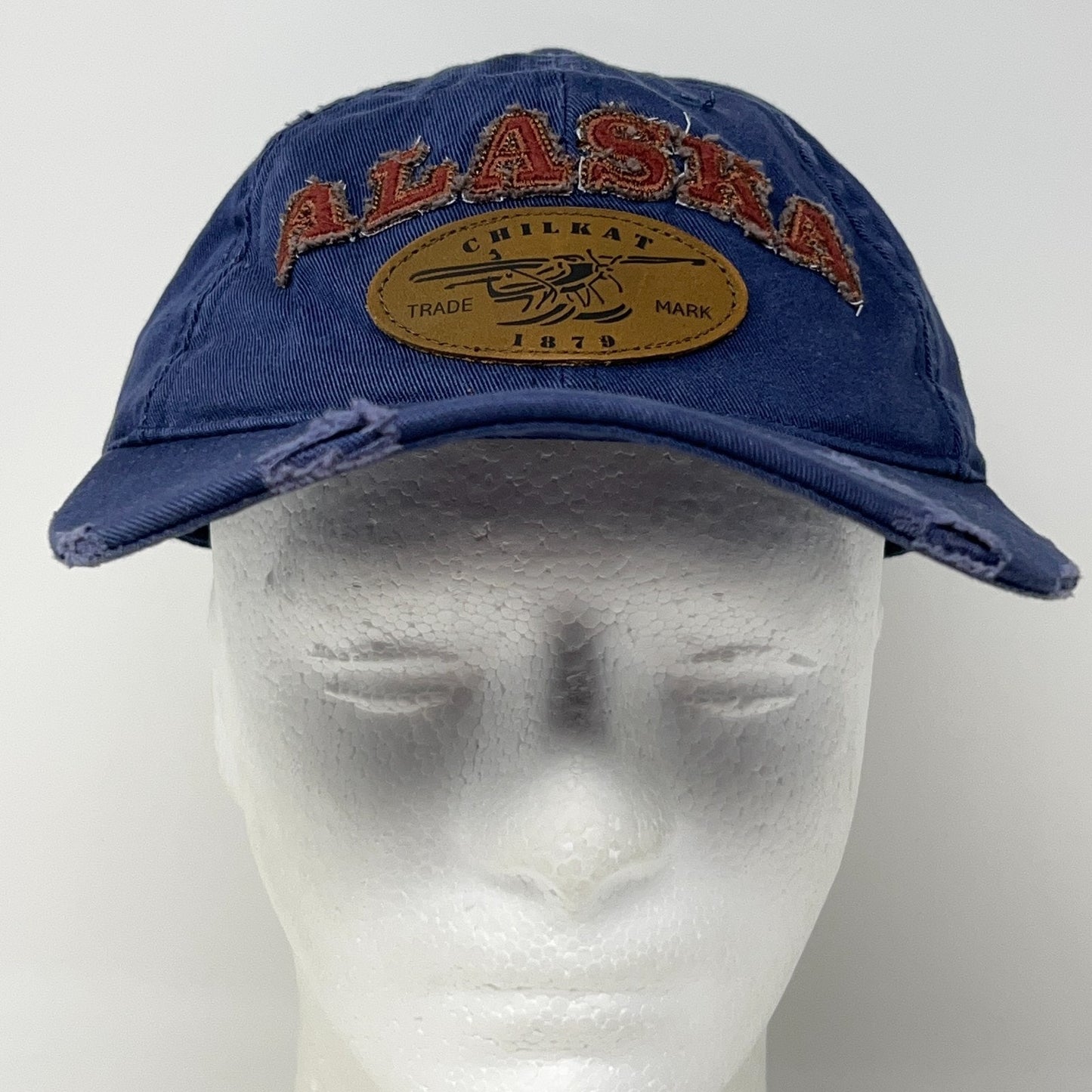 Chilkat Range Alaska Float Plane Hat Baseball Cap Seaplane Strapback Blue