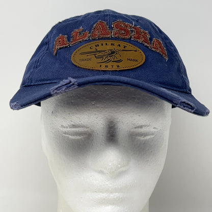 Chilkat Range Alaska Float Plane Hat Baseball Cap Seaplane Strapback Blue