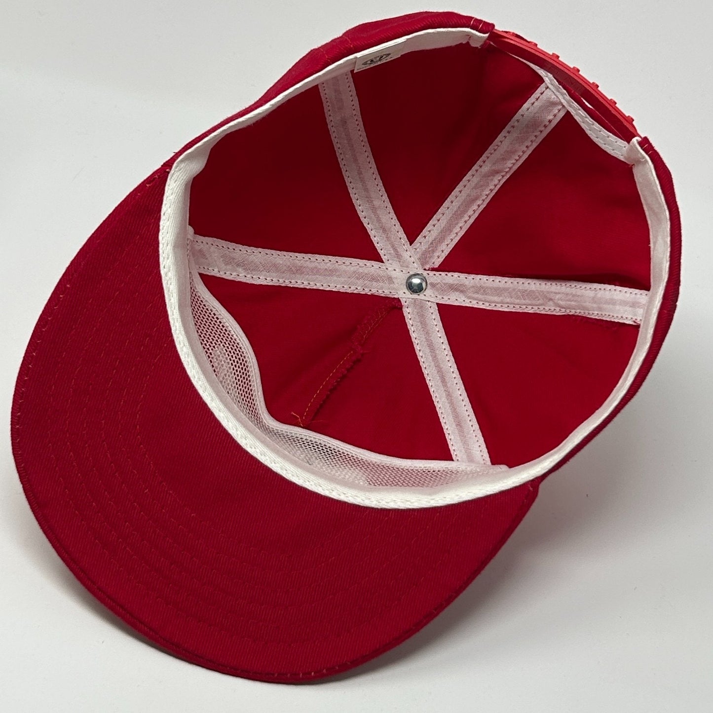 Vintage Missouri The Show Me State Hat Cap Red 80s Snapback 5 Panel Made In USA