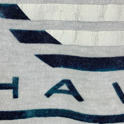 Make Waves For Clean Water Hawaii Vintage 80s T Shirt Large Sailing Mens White