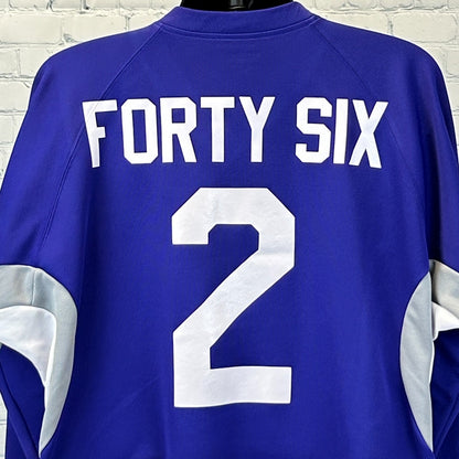 Tool Forty Six & 2 Hockey Jersey T Shirt Aenima Band Long Sleeve Blue XL X-Large