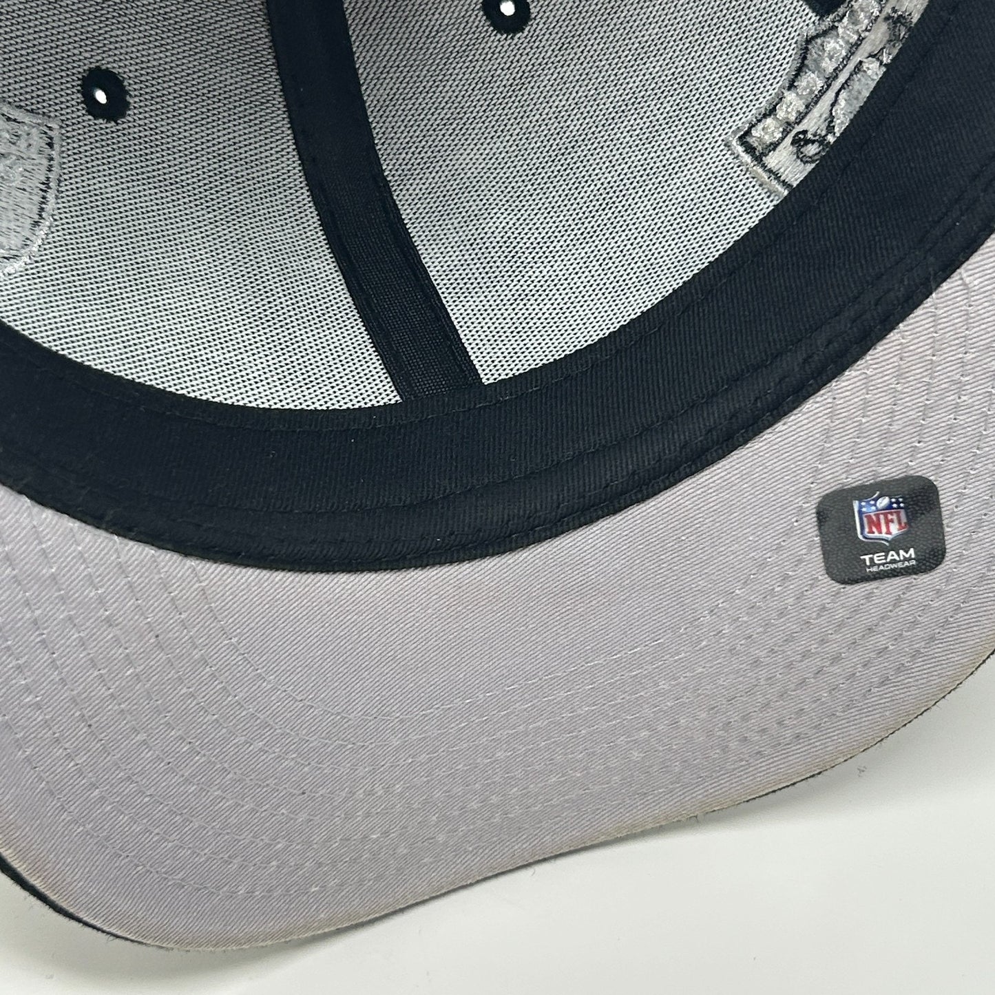 Las Vegas Raiders Hat Baseball Cap New Era x Just Don NFL Black Fitted 7 1/8