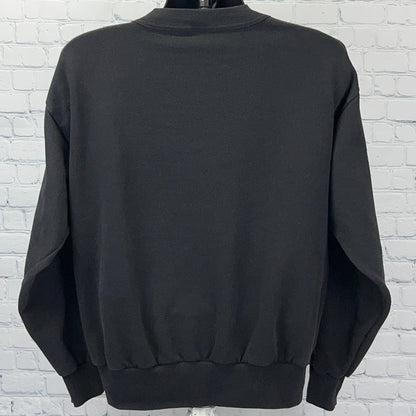 Vintage OCAW Oil Chemical Atomic Workers Union Sweatshirt L Large Black USA Made