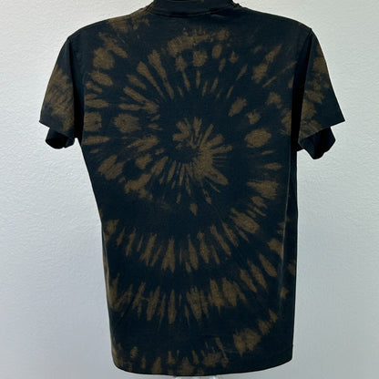 Vintage Hard Rock Cafe Washington DC T Shirt Mens Large Tie Dye 90s Tee Black - Neon Vintage