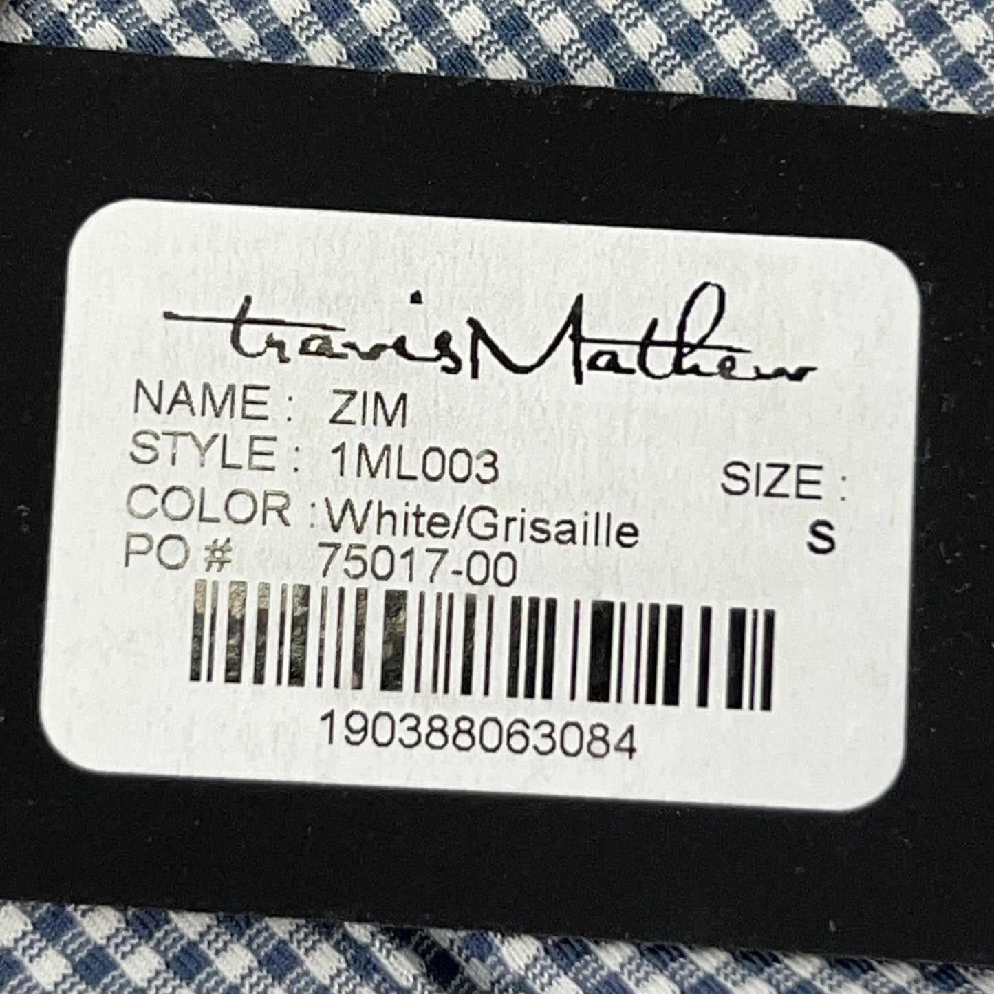 Park MGM Casino Travis Mathew Zim Polo Shirt S Small Gray Las Vegas Short Sleeve
