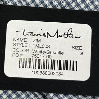 Park MGM Casino Travis Mathew Zim Polo Shirt S Small Gray Las Vegas Short Sleeve