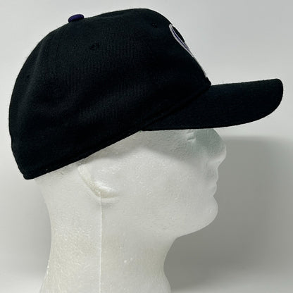 Vintage Colorado Rockies Hat Baseball Cap Sports Specialties Black Fitted 6 7/8
