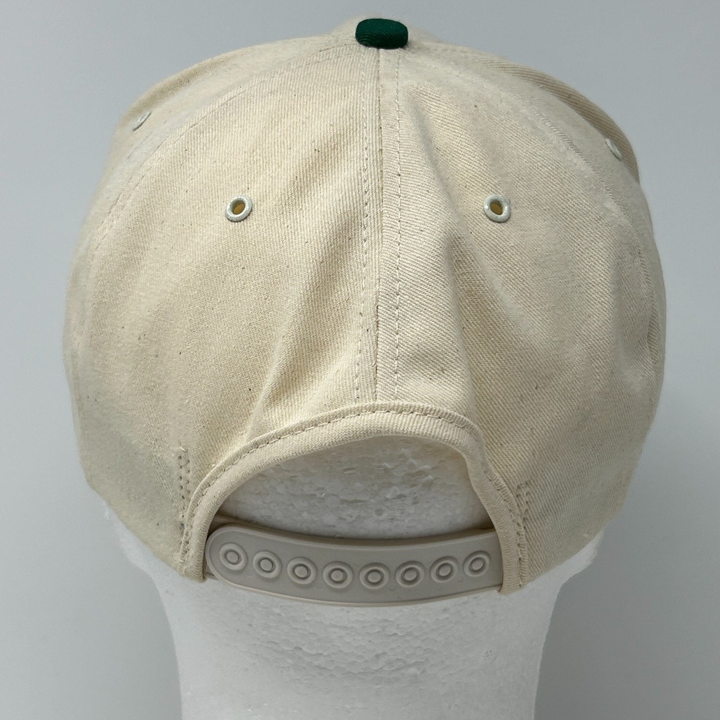 Vintage Asgrow RX770 Seeds Hat Baseball Cap Soybean Snapback K-Products Beige