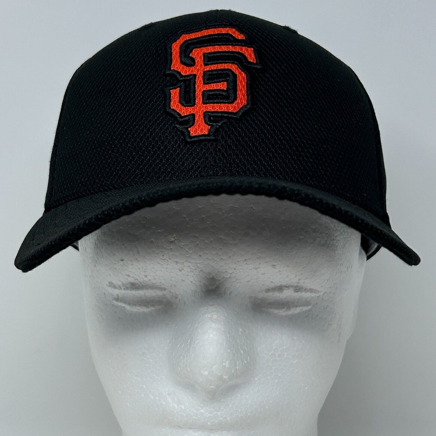 San Francisco Giants Baseball Hat Cap Fitted 7 New Era Batting Practice BP Black