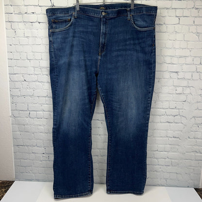 Polo Ralph Lauren Hamilton Denim Jeans Relaxed Fit Straight Stretch Blue 50x31