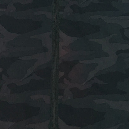 Vuori Outdoor Trainer Shell Hooded Jacket Black Camo Army Military Family Medium