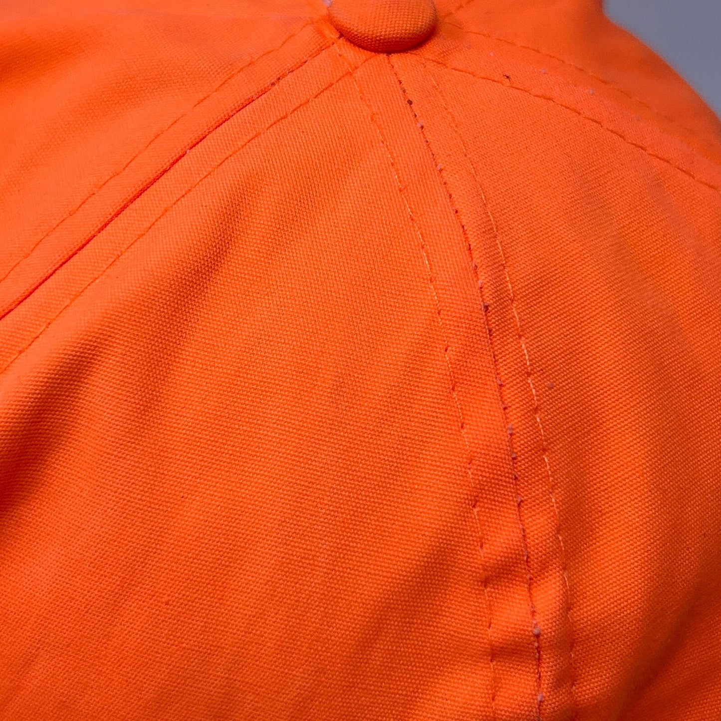 Vintage 90s 1994 Rose Bowl Game Staff Hat Cap Blaze Orange Wisconsin Badgers